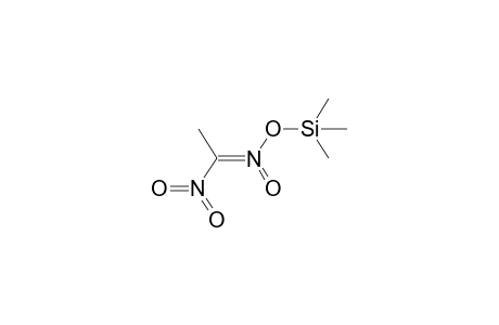 O-TRIMETHYLSILYL 1-NITROETHANENITRONATE