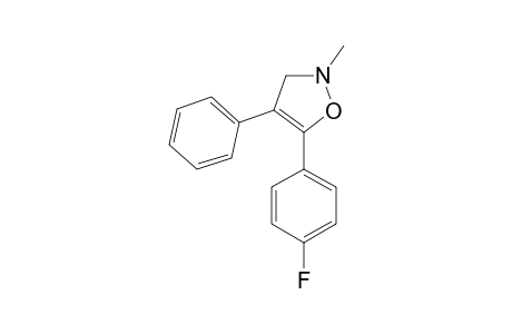 5-(4-FLUOROPHENYL)-2-METHYL-4-PHENYL-4-ISOXAZOLINE