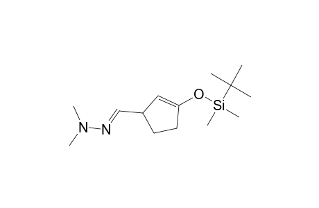 N-[(E)-[3-[tert-butyl(dimethyl)silyl]oxy-1-cyclopent-2-enyl]methylideneamino]-N-methylmethanamine