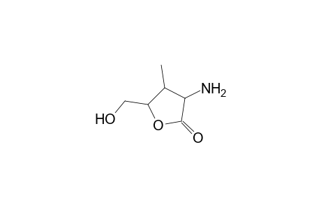 2(3H)-Furanone, 3-aminodihydro-5-(hydroxymethyl)-4-methyl-
