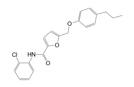 N-(2-chlorophenyl)-5-[(4-propylphenoxy)methyl]-2-furamide