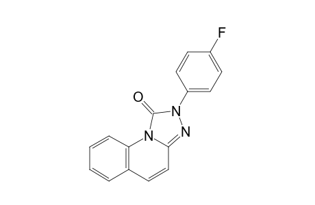 2-(p-Fluorophenyl)-2H-[1,2,4]triazolo-[4,3-a]quinolin-1-one