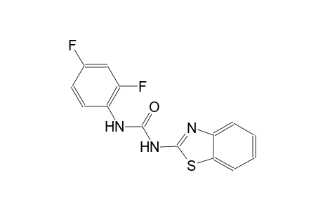 N-(1,3-benzothiazol-2-yl)-N'-(2,4-difluorophenyl)urea