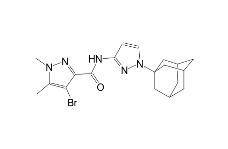 N-[1-(1-adamantyl)-1H-pyrazol-3-yl]-4-bromo-1,5-dimethyl-1H-pyrazole-3-carboxamide