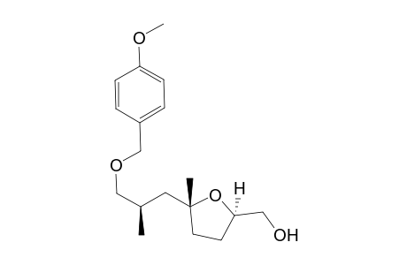 (2R,5R,2'R)-5-(hydroxymethyl)-2-{3'-(4-methoxybenzyloxy)-2'-methylpropyl}-2-methyltetrahydrofuran
