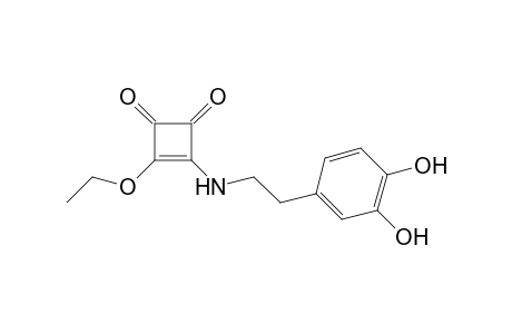 3-[2-(3,4-dihydroxyphenyl)ethylamino]-4-ethoxy-cyclobut-3-ene-1,2-dione