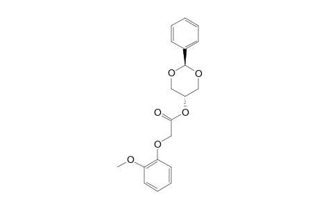 TRANS-2-PHENYL-5-[(2-METHOXYPHENOXY)-ACETOXY]-1,3-DIOXANE