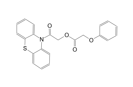2-oxo-2-(10H-phenothiazin-10-yl)ethyl phenoxyacetate