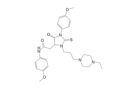 4-imidazolidineacetamide, 3-[3-(4-ethyl-1-piperazinyl)propyl]-N,1-bis(4-methoxyphenyl)-5-oxo-2-thioxo-