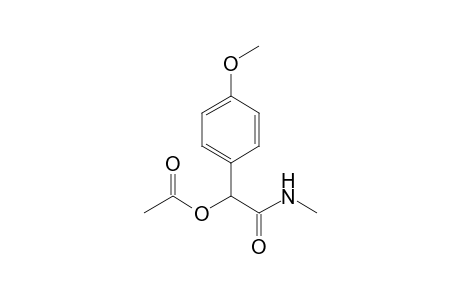 2-Acetoxy-N-methyl-2-(4-methoxyphenyl)acetamide