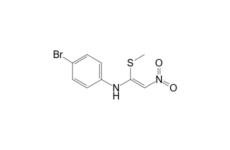 1-(4-Bromophenyl)amino-1-methylthio-2-nitroethene