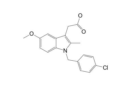 1-(4-CHLOROBENZYL)-5-METHOXY-2-METHYLINDOLE-3-ACETIC-ACID
