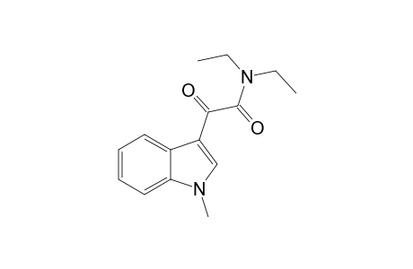 1H-Indole-3-acetamide, N,N-diethyl-1-methyl-.alpha.-oxo-
