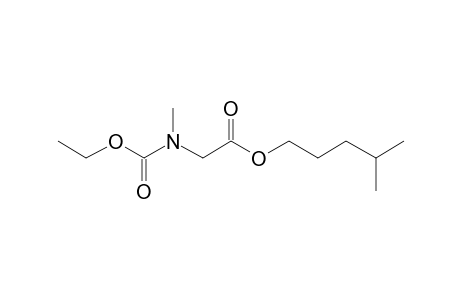 Glycine, N-methyl-N-ethoxycarbonyl-, isohexyl ester