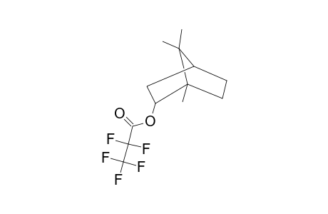 Borneol, pentafluoropropionate