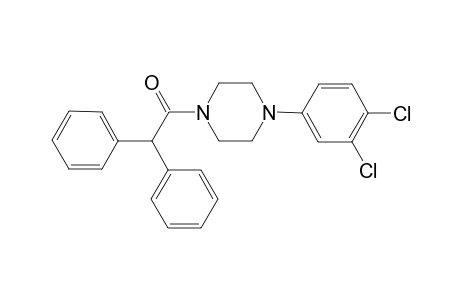 1-[4-(3,4-dichlorophenyl)-1-piperazinyl]-2,2-diphenylethanone