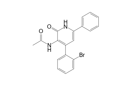 N-[4-(2-bromophenyl)-2-keto-6-phenyl-1H-pyridin-3-yl]acetamide