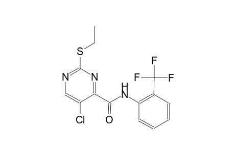 4-pyrimidinecarboxamide, 5-chloro-2-(ethylthio)-N-[2-(trifluoromethyl)phenyl]-