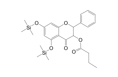 Pinobanksin 3-n-butanoate, di-TMS