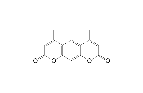 2H,8H-Benzo[1,2-b:5,4-b']dipyran-2,8-dione, 4,6-dimethyl-