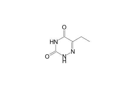 6-ethyl-as-triazine-3,5(2H,4H)-dione