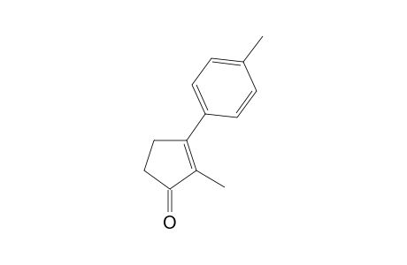 2-methyl-3-(4-methylphenyl)cyclopent-2-en-1-one