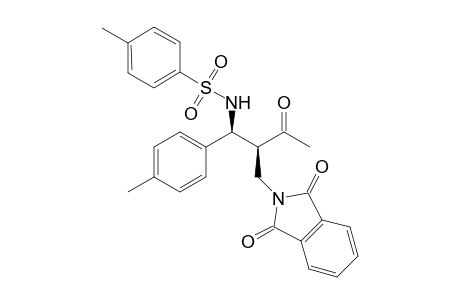 N-((1S,2S)-2-((1,3-dioxoisoindolin-2-yl)methyl)-3-oxo-1-(p-tolyl)butyl)-4-methylbenzenesulfonamide