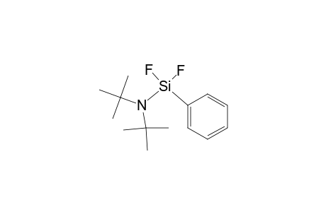 2-Propanamine, N-(difluorophenylsilyl)-N-(1,1-dimethylethyl)-2-methyl-