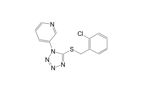 3-{5-[(2-chlorobenzyl)sulfanyl]-1H-tetraazol-1-yl}pyridine