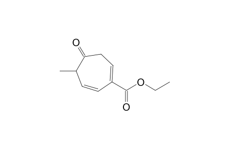 4-keto-5-methyl-cyclohepta-1,6-diene-1-carboxylic acid ethyl ester