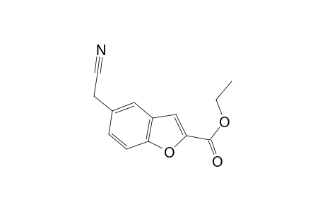 Ethyl 5-(cyanomethyl)-1-benzofuran-2-carboxylate