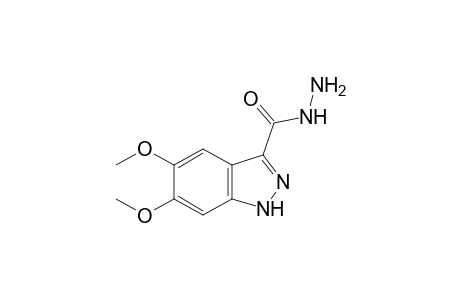 5,6-dimethoxy-1H-indazole-3-carboxylic acid, hydrazide