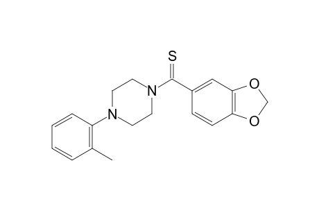 4-thiopiperonylyl-1-(o-tolyl)piperazine