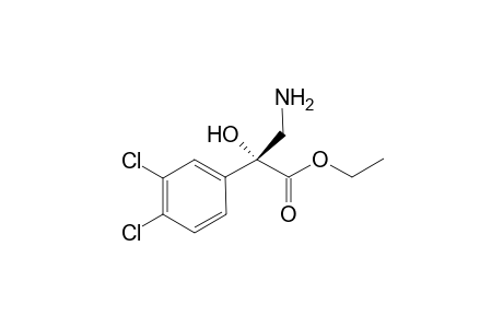 (R)-Ethyl 3-amino-2-(3,4-dichlorophenyl)-2-hydroxypropanoate