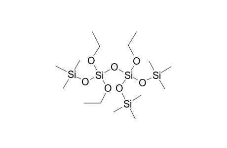 1,1-Diethoxy-3,3,3-trimethyldisiloxanyl ethyl bis(trimethylsilyl) orthosilicate