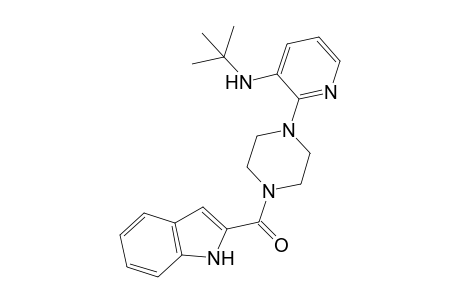 [4-[3-(tert-butylamino)-2-pyridinyl]-1-piperazinyl]-(1H-indol-2-yl)methanone