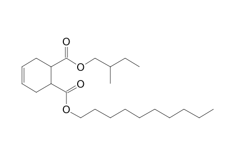 cis-Cyclohex-4-en-1,2-dicarboxylic acid, decyl 2-methylbutyl ester