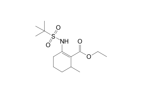 1-[(tert-Butylsulfonyl)amino]-2-carboethoxy-3-methylcyclohexene