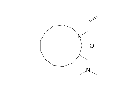 Azacyclotridecan-2-one, 3-[(dimethylamino)methyl]-1-(2-propenyl)-