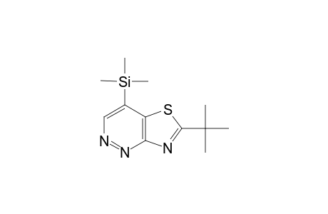 6-TERT.-BUTYL-4-TRIMETHYLSILYLTHIAZOLO-[4,5-C]-PYRIDAZINE