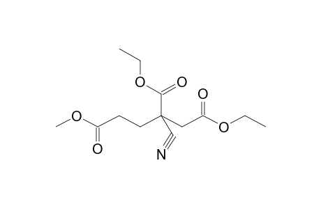 2-CYANOBUTANE, 1,2,4-TRICARBOXYLIC ACID, 1-METHYL-4,7-DIETHYL ESTER