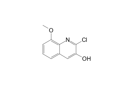 2-Chloro-3-hydroxy-8-methoxyquinoline