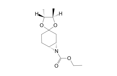 (1'R,4R,5R,6'S)-4,5-dimethyl-7'-spiro[1,3-dioxolane-2,4'-7-azabicyclo[4.1.0]heptane]carboxylic acid ethyl ester