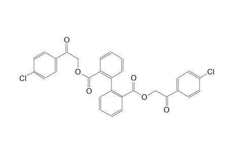 [1,1'-biphenyl]-2,2'-dicarboxylic acid, bis[2-(4-chlorophenyl)-2-oxoethyl] ester