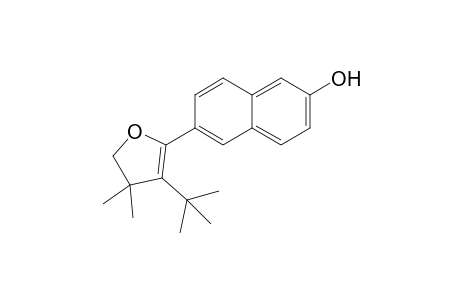 4-tert-Butyl-5-(2-hydroxynaphthalen-6-yl)-3,3-dimethyl-2,3-dihydrofuran