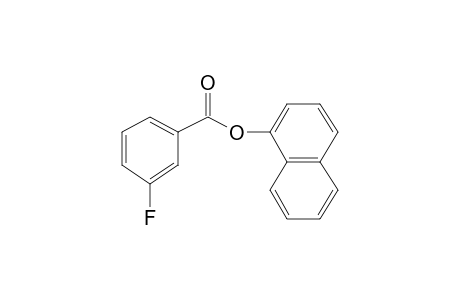 3-Fluorobenzoic acid, 1-naphthyl ester