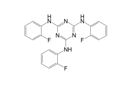 N,N',N"-Tris(2-fluorophenyl)-[1,3,5]triazine-2,4,6-triamine