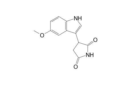 3-(5-Methoxyindol-3-yl)succinimide