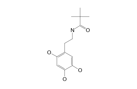 N-(2,4,5-TRIHYDROXYPHENETHYL)-PIVALAMIDE