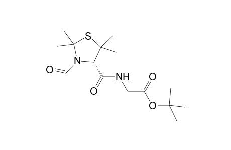 2-[[(4S)-3-formyl-2,2,5,5-tetramethyl-thiazolidine-4-carbonyl]amino]acetic acid tert-butyl ester